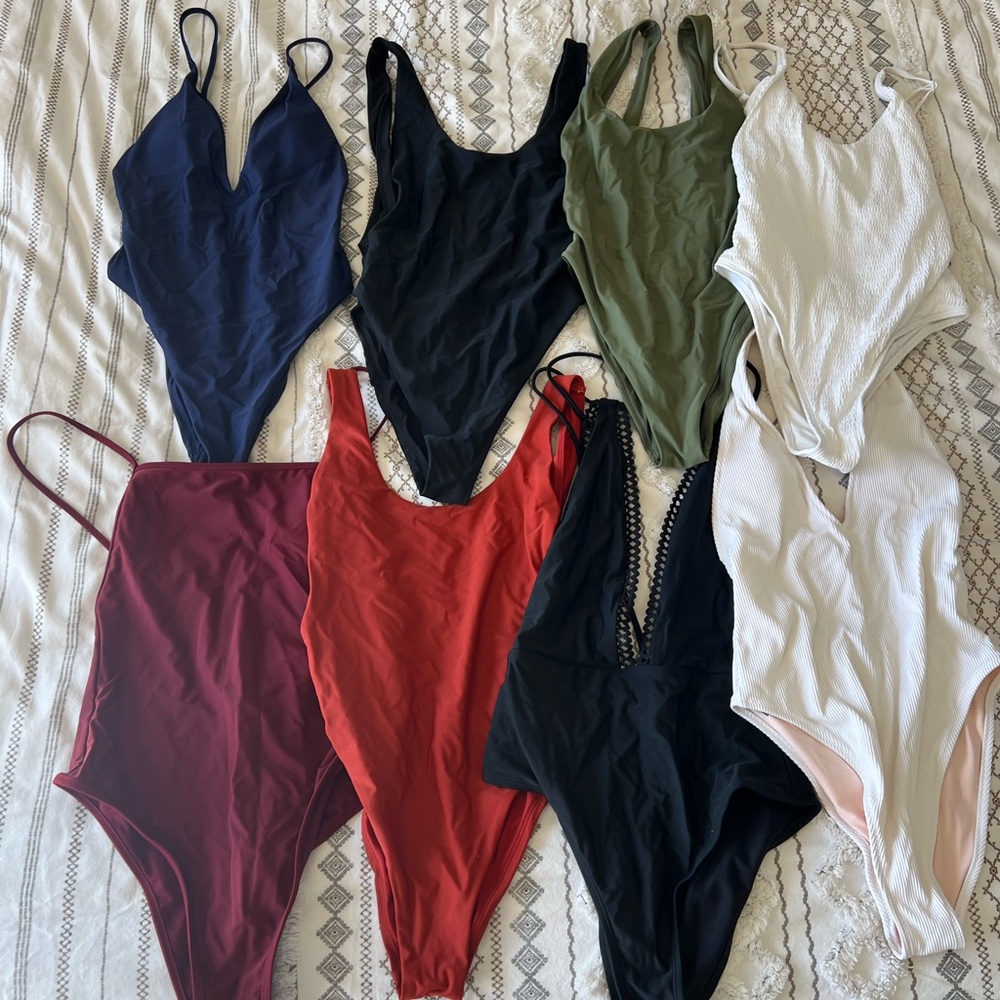Aerie One Piece Swimming Suit Lot